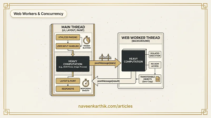 Performance #21 - Web Workers & OffscreenCanvas