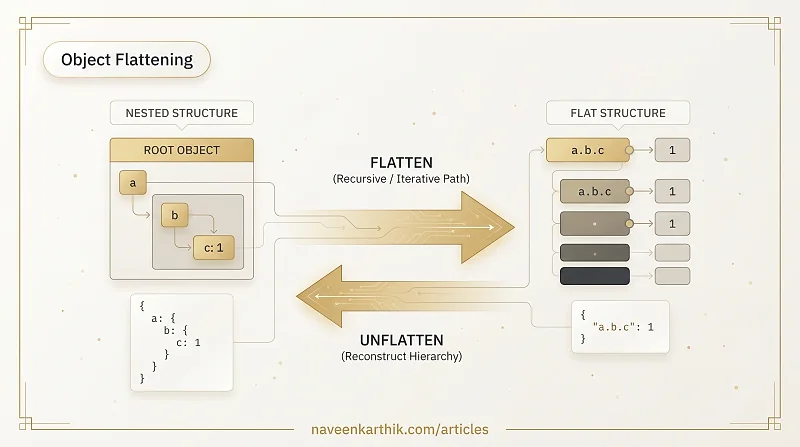 Data #2 — Flatten & Unflatten Nested Objects