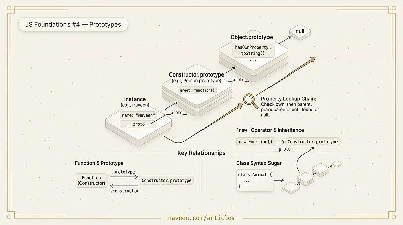 JS Foundations #4 — Prototypes & Inheritance