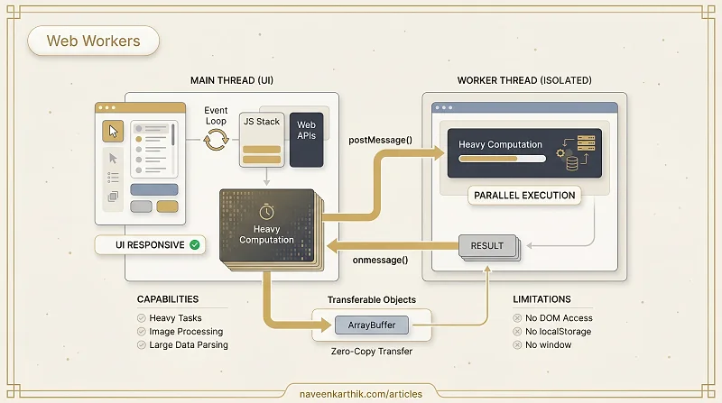 Web APIs #2 — Web Workers & OffscreenCanvas