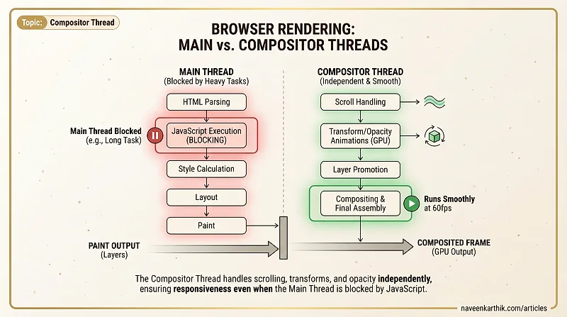 What is the Compositor Thread?