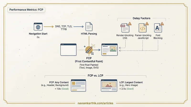What is First Contentful Paint (FCP)?